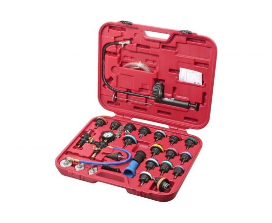 Многофункциональный набор для тестирования давления в радиаторе, 27 предметов JTC 4842A 
