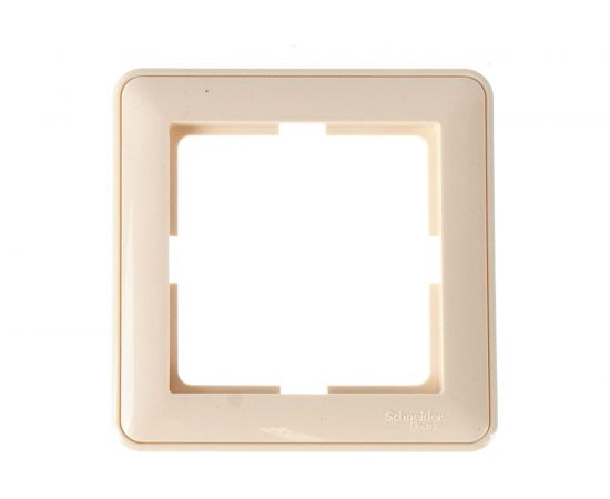 Одноместная рамка, бежевый WESSEN 59 Schneider ELectric KD-1-28 