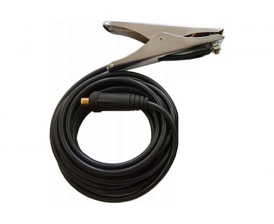 Комплект кабеля заземления КГ 1x25 (5 м; вилка 10-25) ЭНАРГИТ КЗ-125-5 10-25 