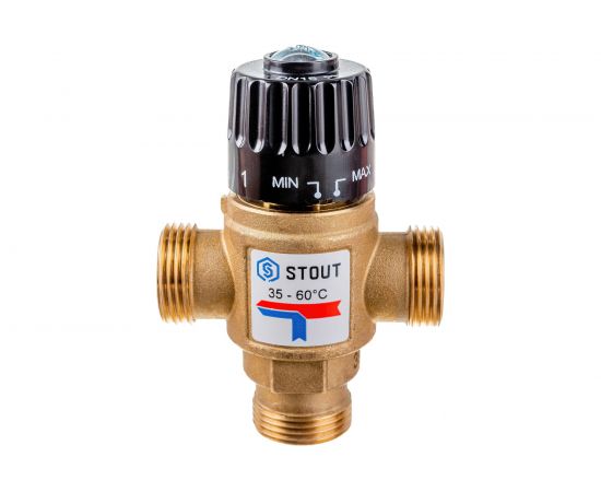 Термостатический смесительный клапан STOUT 3/4 SVM-0120-166020 