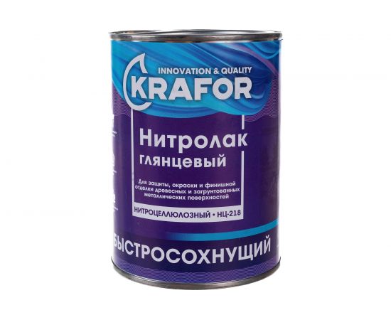 Лак KRAFOR НЦ-218 0.7 кг 26509 