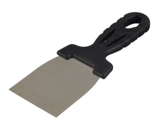 Гладкий шпатель нержавеющая сталь 80мм Jettools 6296К 