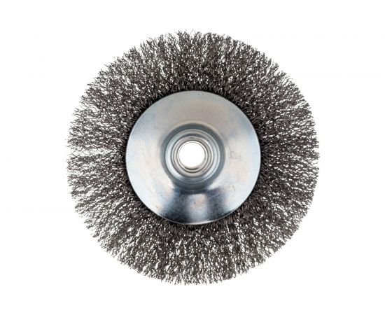 Щетка конусная 125 мм, М14, витая проволока для УШМ INTERTOOL BT-5125 – изображение 2