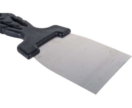 Гладкий шпатель нержавеющая сталь 80мм Jettools 6296К – изображение 2