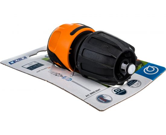 Соединитель шлангов с аквастопом 1/2",5/8",3/4" GF 8000.5012 212625 – изображение 2