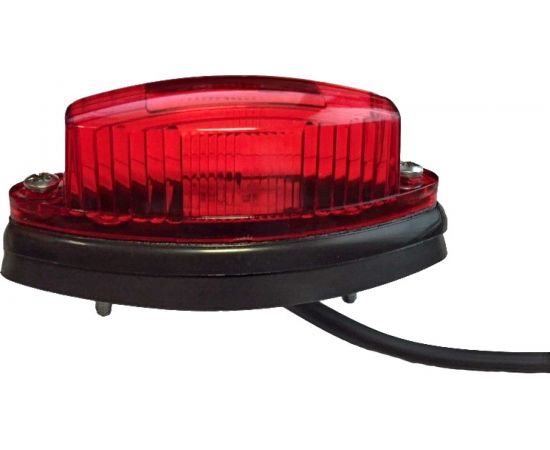Боковой габаритный светодиодный фонарь ДАЛИ-авто, красный с прокладкой ГФ2-02LED DA-02153 – изображение 2