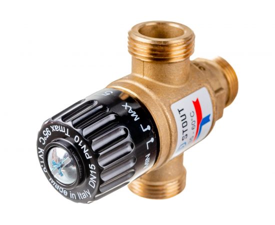 Термостатический смесительный клапан STOUT 3/4 SVM-0120-166020 – изображение 2