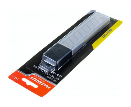 Лезвия сегментированные CBB-184 (10 шт; 18 мм) PATRIOT 350004422 – изображение 2