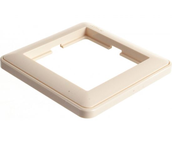 Одноместная рамка, бежевый WESSEN 59 Schneider ELectric KD-1-28 – изображение 2