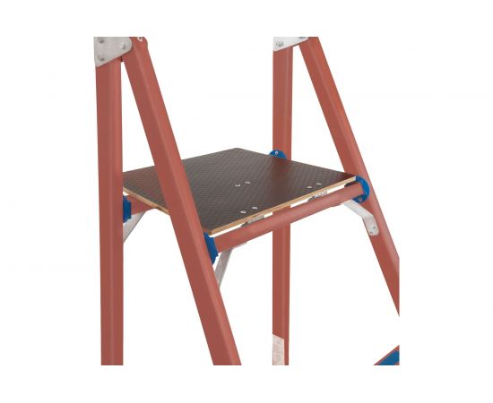 Диэлектрическая стеклопластиковая стремянка с симметричной опорой Антиток ССД-2.3 Е Т 299505 – изображение 2