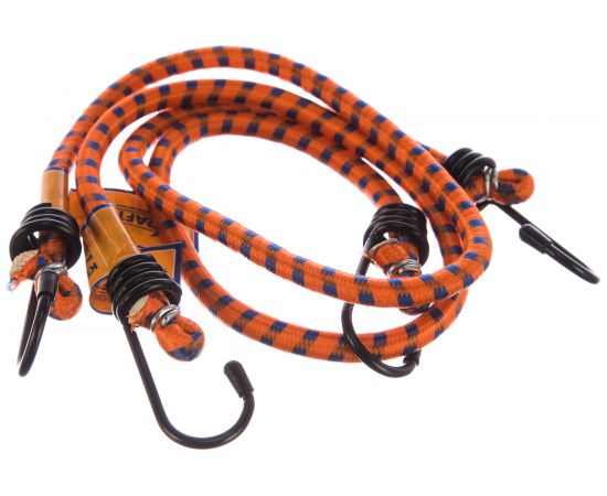 Набор резинок KRAFT 2 шт, 60 см, D=8 мм, мет крючки KT 860000 – изображение 2