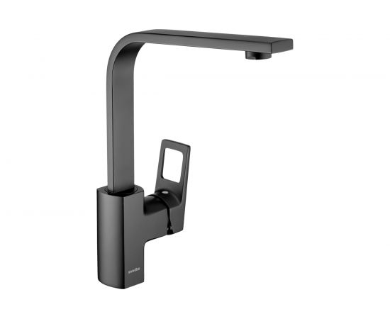 Кухонный смеситель Swedbe Kronos черный матовый 2041B – изображение 2