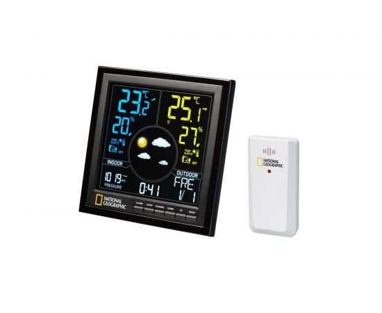 Цветная метеостанция National Geographic Bresser 9070600 – изображение 2