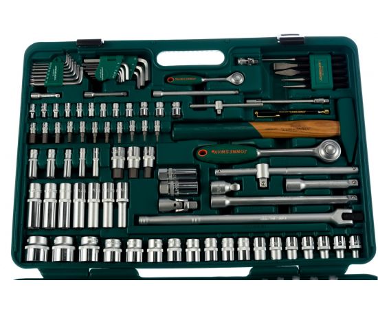 Набор инструментов Jonnesway S04H524128S, 128 предметов – изображение 2