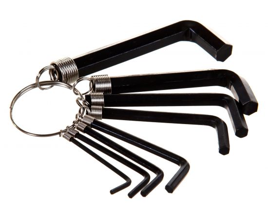 Набор шестигранников 8 предметов СЕРВИС КЛЮЧ 2-10мм 70671 – изображение 3