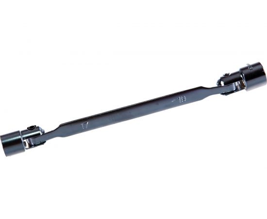 Шарнирный ключ 17х19 мм Cr-V холодный штамп KRAFT KT 700809 – изображение 3