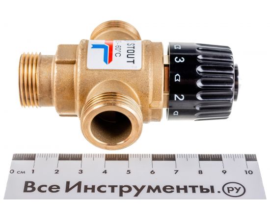 Термостатический смесительный клапан STOUT 3/4 SVM-0120-166020 – изображение 4
