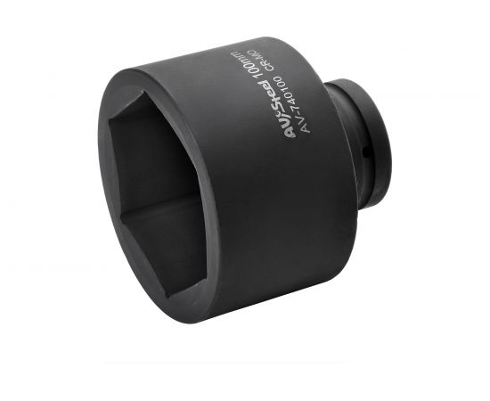 Головка ударная шестигранная (100 мм; 1DR) AV Steel AV-740100 – изображение 4