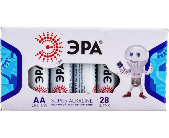 Элемент питания ЭРА LR628, box Б0002910 – изображение 5