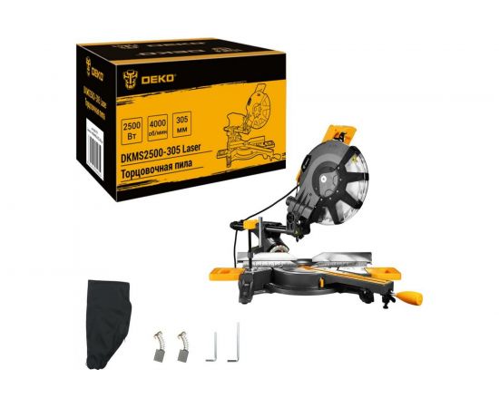 Торцовочная пила DEKO DKMS2500-305 Laser 063-4316 – изображение 7
