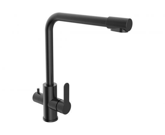Cмеситель для кухни Orange Steel черный M99-008b – изображение 7