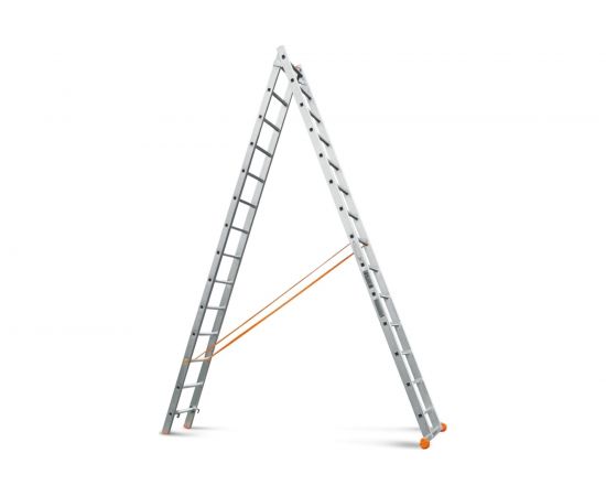 Двухсекционная лестница Эйфель Классик 2х14 