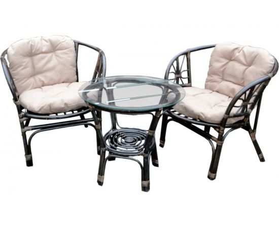 Набор мебели с подушкой Garden story Багамы Мини коньячный/бежевый CV-14C 