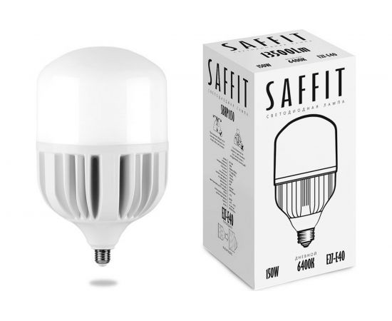 Светодиодная лампа SAFFIT 150W 230V Е27-E40 6400K T160, SBHP1150 55144 