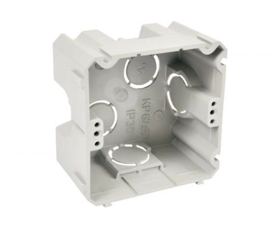 Установочная коробка KOPOS для твердых стен 71х71х42 мм KP 67X67_KA 