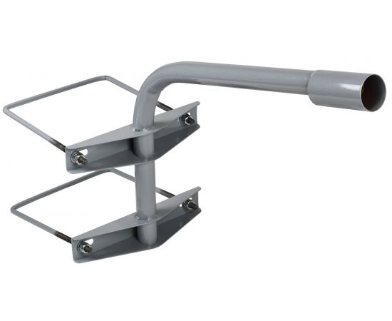 Кронштейн IEK КНО-2 D=48 L=500 на опору, 2 хомута, серый LDKU0D-CR-48-0500-12-K03 