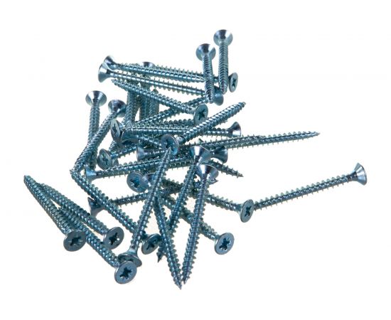 Универсальный шуруп с потайной головкой ЕВРОПАРТНЕР Zn 4,5х50 40шт. 14 1139 7 – изображение 2