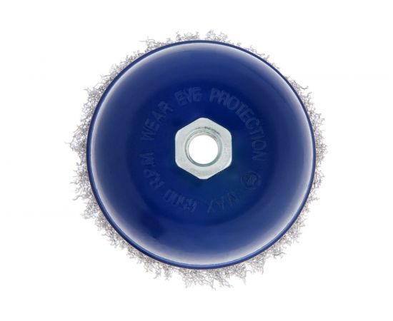 Щетка чашка металлическая (125 мм; М14) для УШМ TUNDRA 1032342 – изображение 2