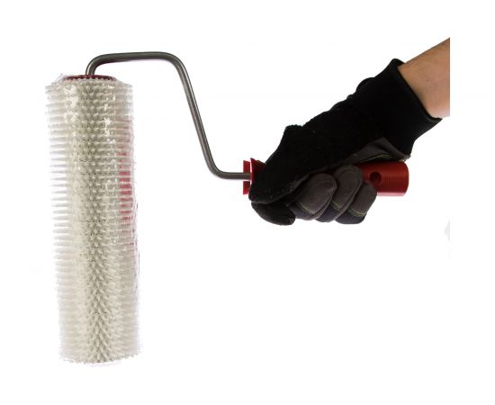 Игольчатый валик для наливных полов в сборе Зубр МАСТЕР 72х240 мм 03952-24 03952-24 – изображение 3