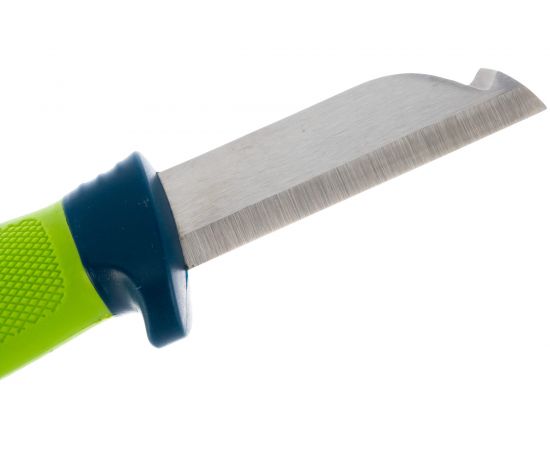 Нож монтажника с чехлом, обрезиненная рукоятка, 190 мм СИБРТЕХ 79012 – изображение 3