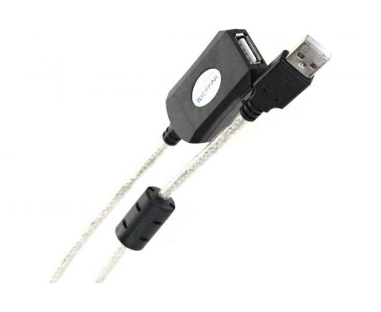 Кабель-адаптер VCOM USB2.0-repeater, удлинительный, активный, Am-Af, 10м VUS7049-10M – изображение 3