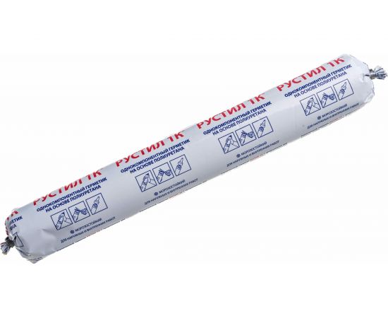 Полиуретановый герметик Рустил 1К, 600 мл, темно-серый, RAL 7016 61457988 – изображение 3