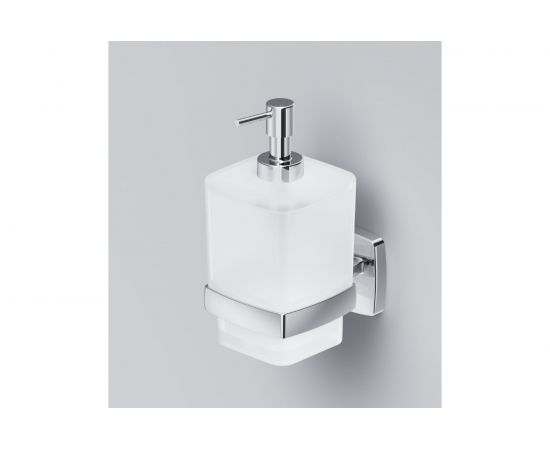 Стеклянный диспенсер для жидкого мыла с настенным держателем AM.PM Gem A9036900 – изображение 4