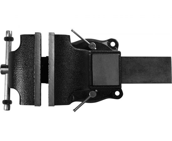 Чугунные поворотные тиски с трубным зажимом и наковальней Berger BG ФРЕЙР 125мм BG1337 – изображение 4