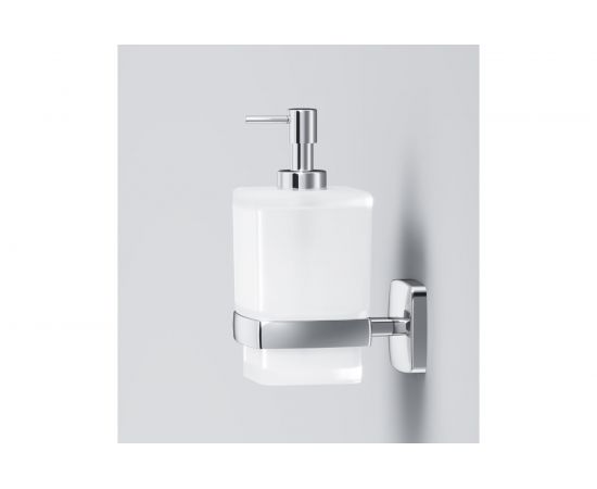 Стеклянный диспенсер для жидкого мыла с настенным держателем AM.PM Gem A9036900 – изображение 5