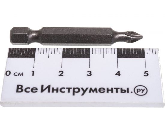 Биты ""МАСТЕР"" кованые 10 шт. (50 мм; PH1; хвостовик E 1/4"") Зубр 26001-1-50-10 – изображение 6