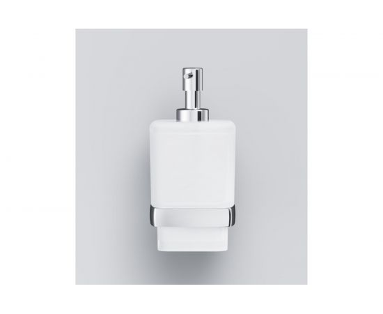 Стеклянный диспенсер для жидкого мыла с настенным держателем AM.PM Gem A9036900 – изображение 6