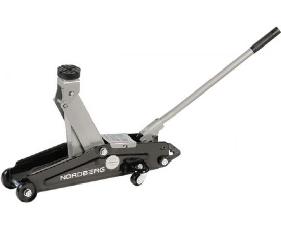 Подкатной домкрат для автолюбителя в кейсе (2 т) NORDBERG N3202EС 