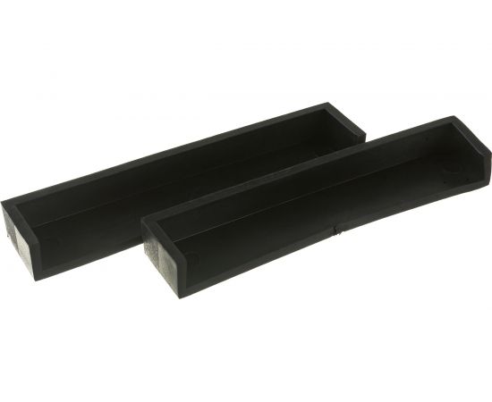 Губки-накладки быстросъемные мягкие для тисков слесарных 100 мм Berger BG BG1347 