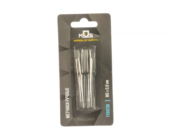 Ручные метчики, комплект 2 шт. М5 х 0.8 мм MOS 70882М 