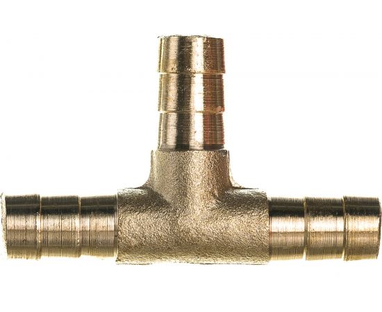 Тройник соединительный латунный 10х10х10 мм LEXLINE 517732 