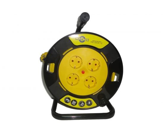 Силовой удлинитель MATEUS 50м на катушке MS12204 