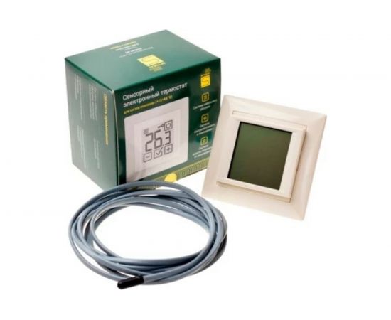 Термостат сенсорный встраиваемый SPYHEAT SDF-419B (бежевый) 