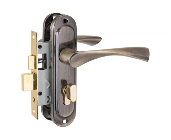 Врезной замок Стандарт с/руч 103/50B вертушка AB старая бронза 4 847 