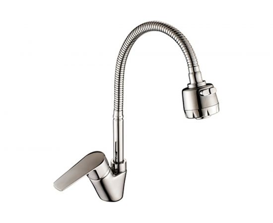 Смеситель для кухни с гибким изливом Rossinka S35-26 – изображение 13