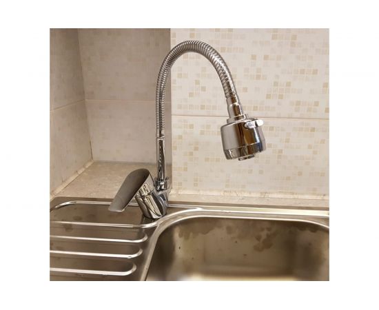 Смеситель для кухни с гибким изливом Rossinka S35-26 – изображение 14